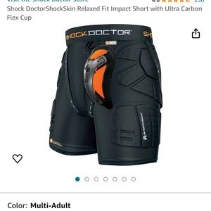 Shock Doctor Shockskin relax fit impact shorts